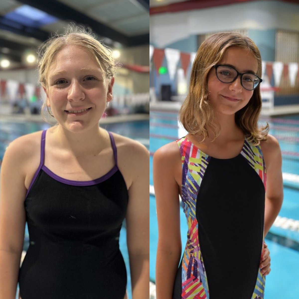 SwimmingAisd's tweet photo. Your swimmers of the week, Hannah and Karis! https://t.co/kBpN3pLmpL