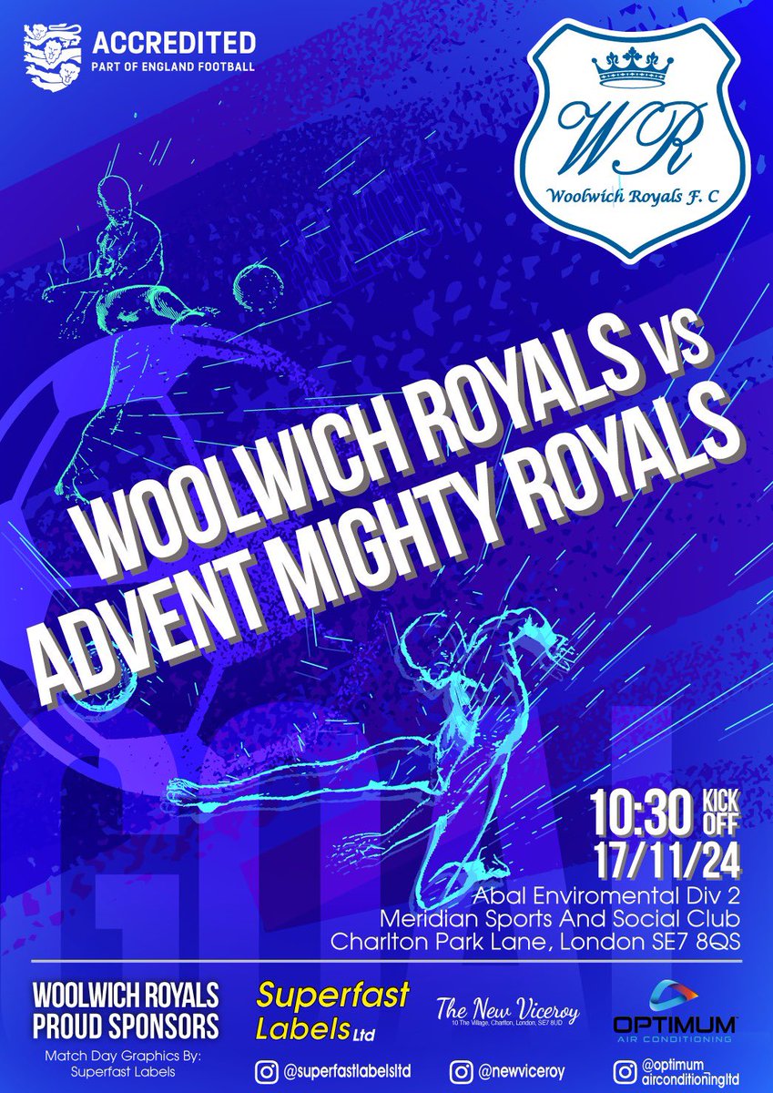 Woolwich Royals F.C. (@woolwichroyals) on Twitter photo 
