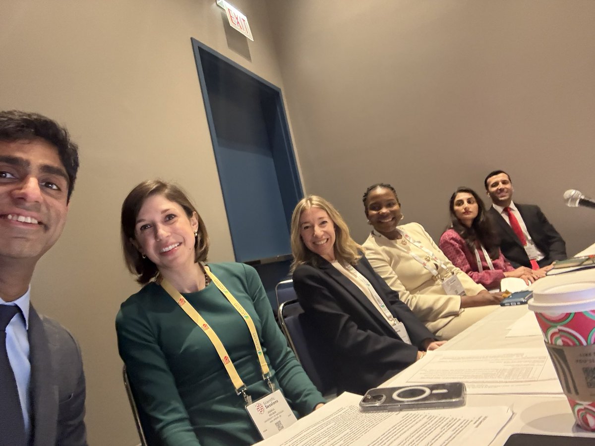 Rohan Khera (@rohan_khera) on Twitter photo We kicked off the #QCOR24 headliner - the young investigator award (YIA) competition, 2024.
Here with the finalists and co-moderator <a href="/JRGolbus/">Jessie Golbus</a> #aha24 <a href="/AHAMeetings/">AHAMeetings</a>
<a href="/MikeTPhD/">Mike Thompson</a> <a href="/emilycob/">Emily O’Brien</a> <a href="/modeldoc/">Modele Ogunniyi, MD, MPH</a> We kicked off the #QCOR24 headliner - the young investigator award (YIA) competition, 2024.
Here with the finalists and co-moderator <a href="/JRGolbus/">Jessie Golbus</a> #aha24 <a href="/AHAMeetings/">AHAMeetings</a>
<a href="/MikeTPhD/">Mike Thompson</a> <a href="/emilycob/">Emily O’Brien</a> <a href="/modeldoc/">Modele Ogunniyi, MD, MPH</a>