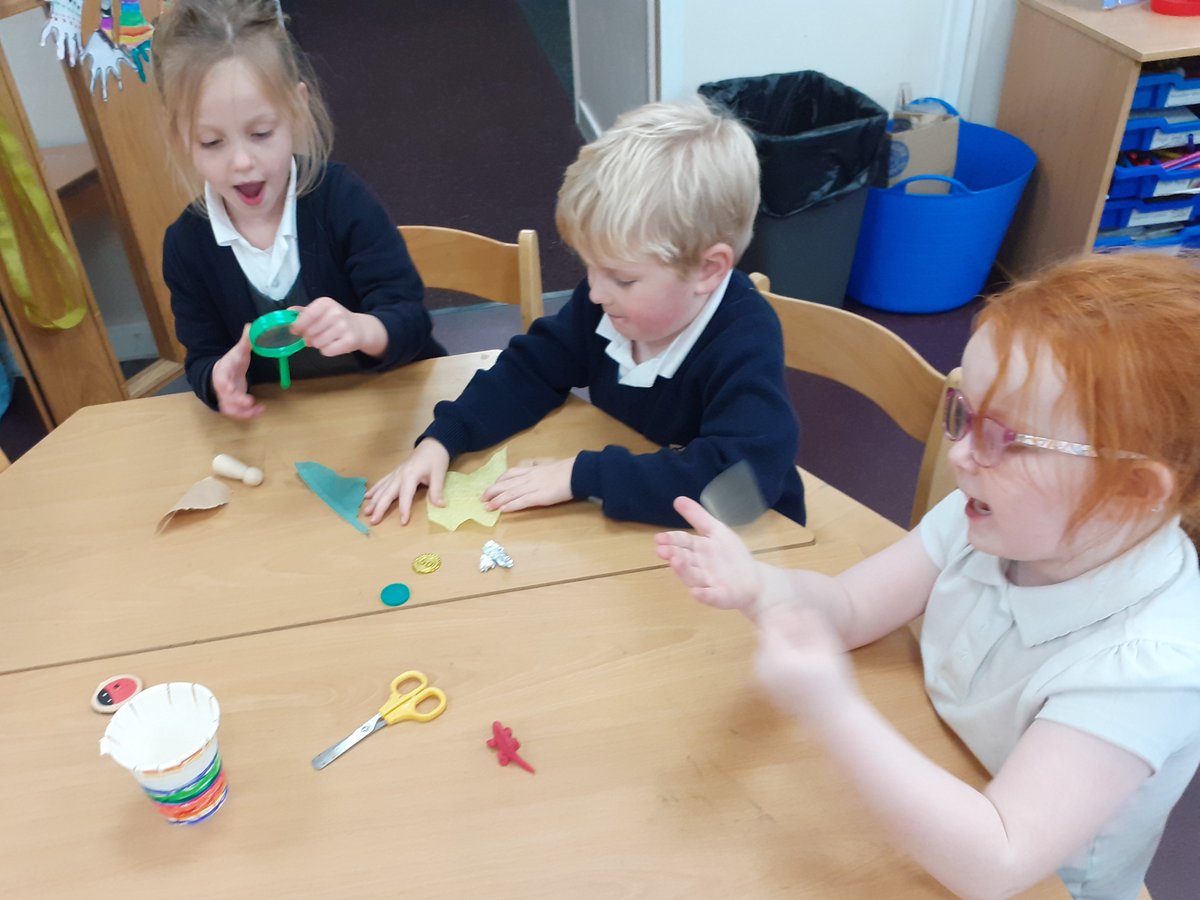 Thinking scientifically, year 1 worked hard to answer 'what is the difference between objects and materials?'