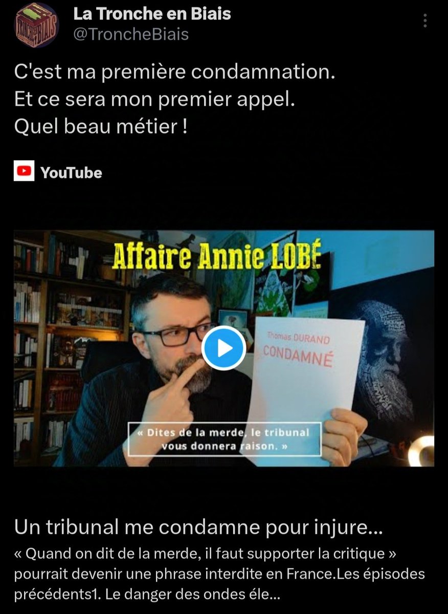 L'écho logique tweet media