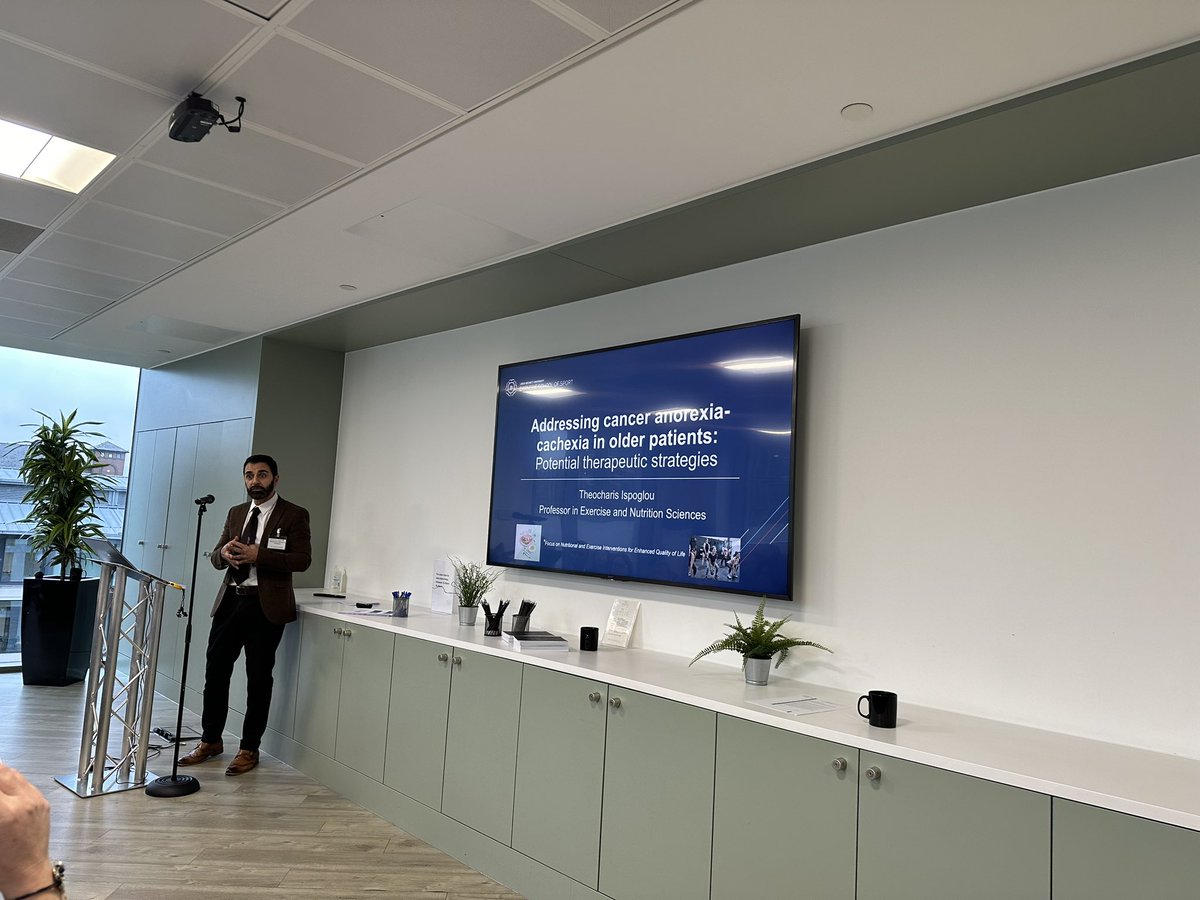 Great end of the week by delivering a keynote on "addressing cancer-anorexia cachexia in older adults with focus on therapeutic strategies involving nutrition and exercise" at the 14th International Conference Head and Neck Cancer Quality Conference. <a href="/a_kanatas/">anastasios kanatas</a> 🙏