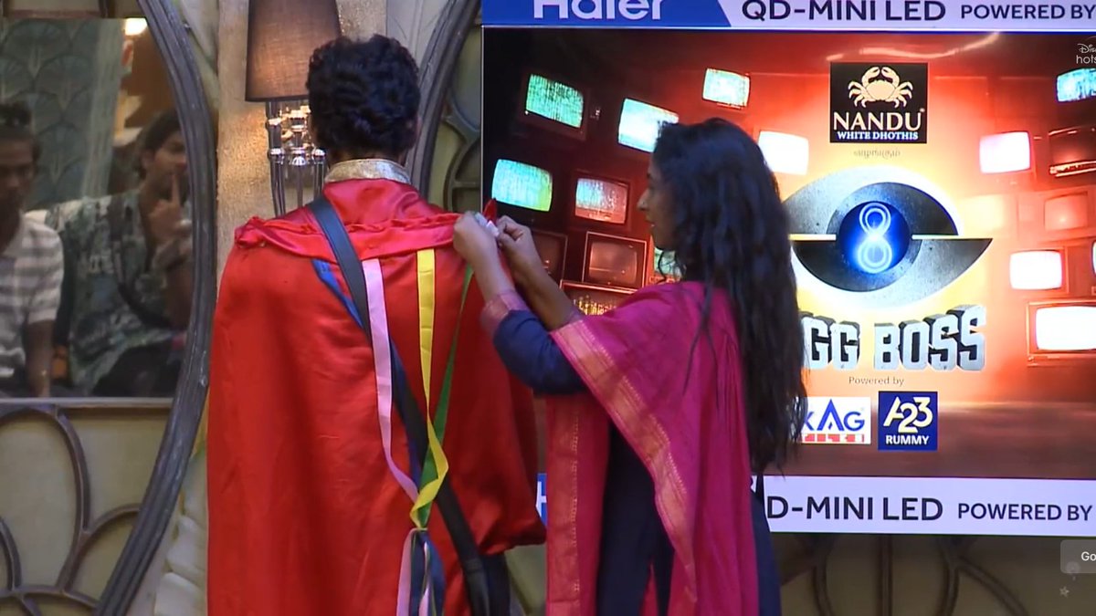 Cinemapeasuvom's tweet photo. #RJAnanthi🔥🔥🔥 voice out panadhu💪
 #RJAnanthiBiggBoss8  
#Biggboss #Biggboss8 #Biggbosstamil #BiggbossTamil8 #Biggbossseason8 #BiggbossSeason8Tamil #VijayTelevision https://t.co/l78jo44fUY