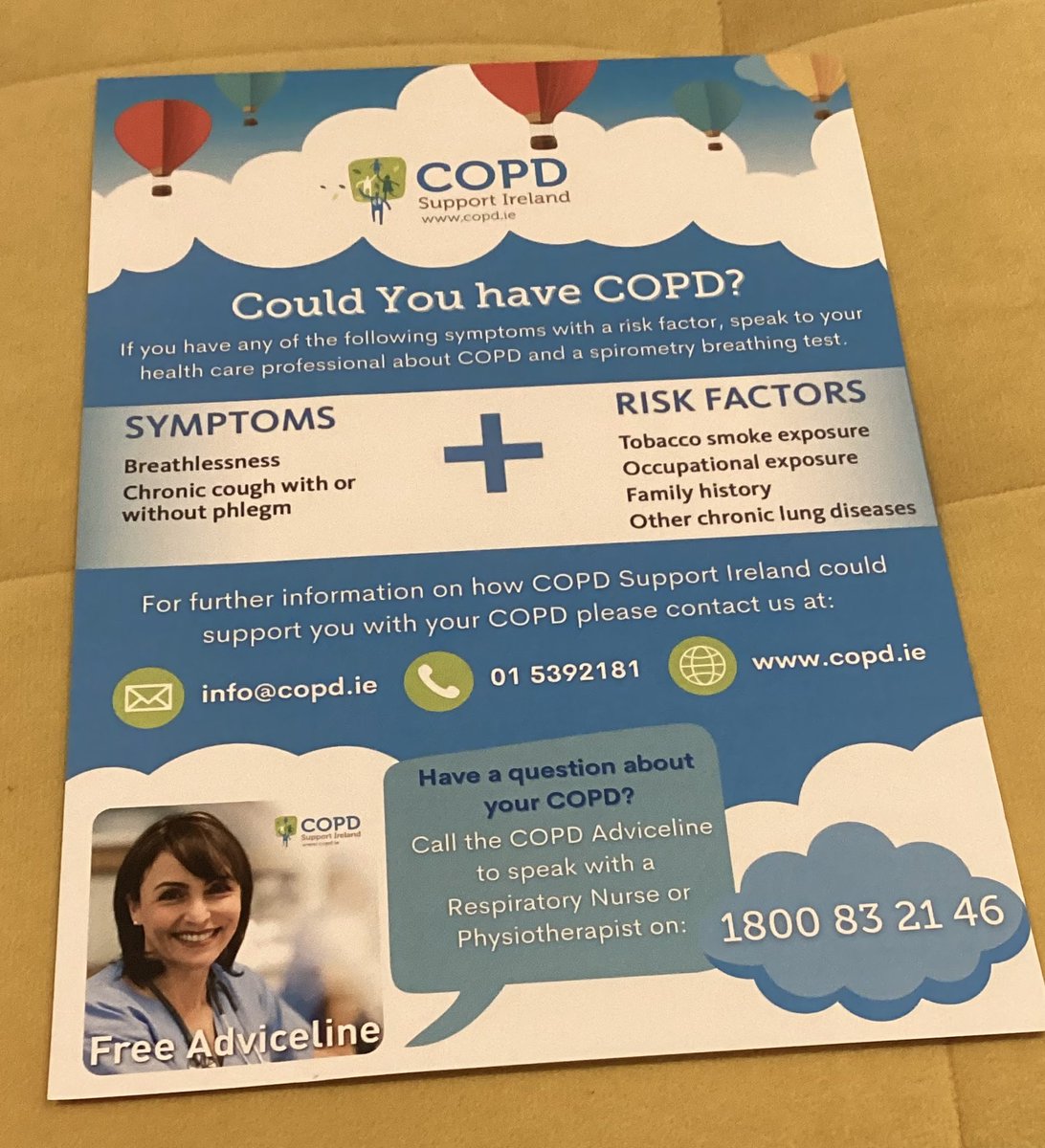 To mark #worldcopdday on Nov 20th 2-4pm healthcare professionals from the Chronic disease hub will be hosting an information stand at St Mary’s Primary care centre. Come along to speak with us about all things COPD &amp; to meet members of the local COPD support group.