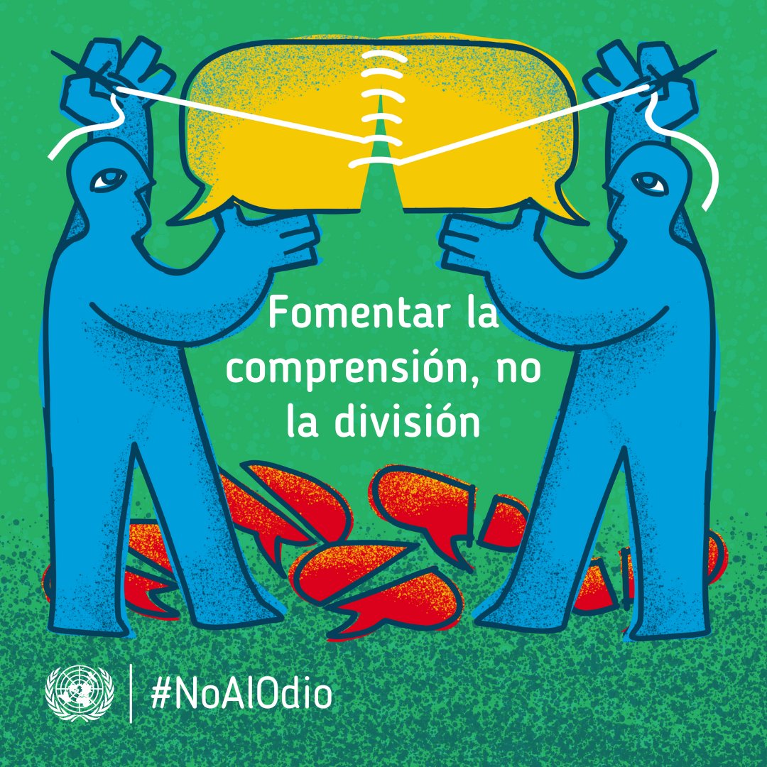 La bondad desarma al odio.

En un mundo donde reina la bondad, el odio no tiene cabida.

Normalicemos el respeto y la bondad para acallar las voces de intolerancia en este #DíaDeLaTolerancia y siempre. #NoAlOdio