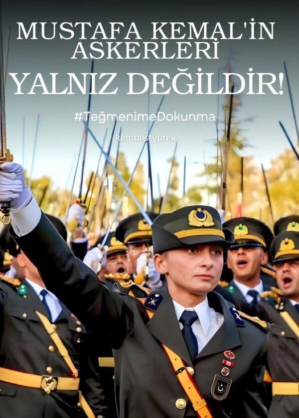 #TeğmenimeDokunma