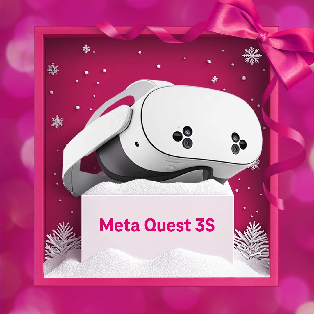if you're shopping, snag a Meta Quest 3S at <a href="/tmobile/">T-Mobile</a> 🎁 

➡️ Get yours here: ms.spr.ly/6019Wm69R

#TeamMagenta