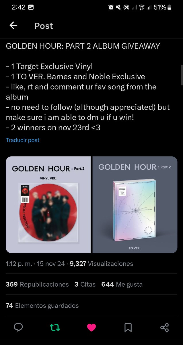 4nRea's tweet photo. @sunriseyunho @Mahshid36292410 All songs are sooo good, but my favorite is Enough

Thank you for the GA
#ATEEZ #IceOnMyTeeth #GOLDENHOUR_Part2 https://t.co/dx9qyWUY8B