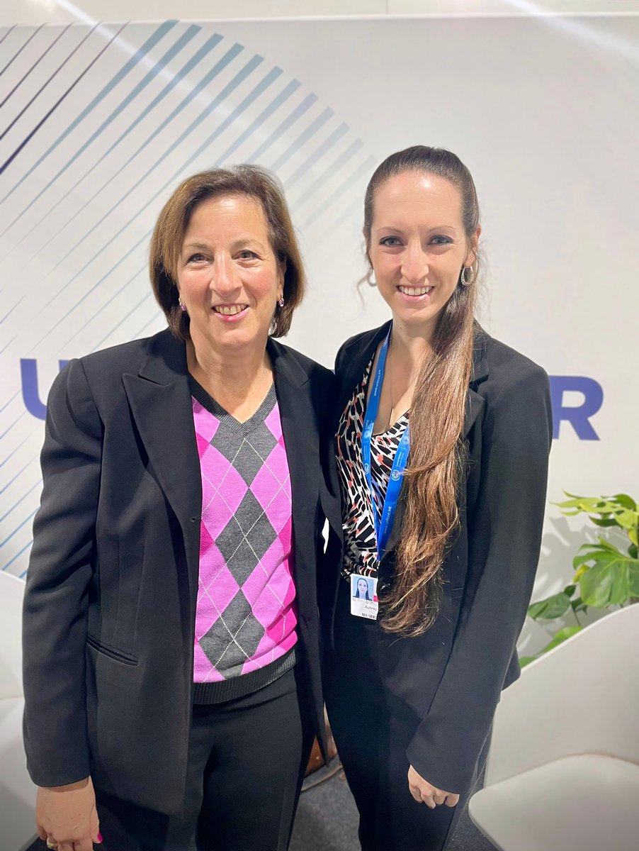 PRM Assistant Secretary (@prmasstsec) on Twitter photo Stopped by the U.S. Center at #COP29 for a quick chat with <a href="/StateGWI/">The Secretary's Office of Global Women's Issues</a> Aubrey Paris. Great to highlight <a href="/StatePRM/">Bureau of Population, Refugees, and Migration</a>'s work to address the impact of the climate crisis on refugee women. Stopped by the U.S. Center at #COP29 for a quick chat with <a href="/StateGWI/">The Secretary's Office of Global Women's Issues</a> Aubrey Paris. Great to highlight <a href="/StatePRM/">Bureau of Population, Refugees, and Migration</a>'s work to address the impact of the climate crisis on refugee women.