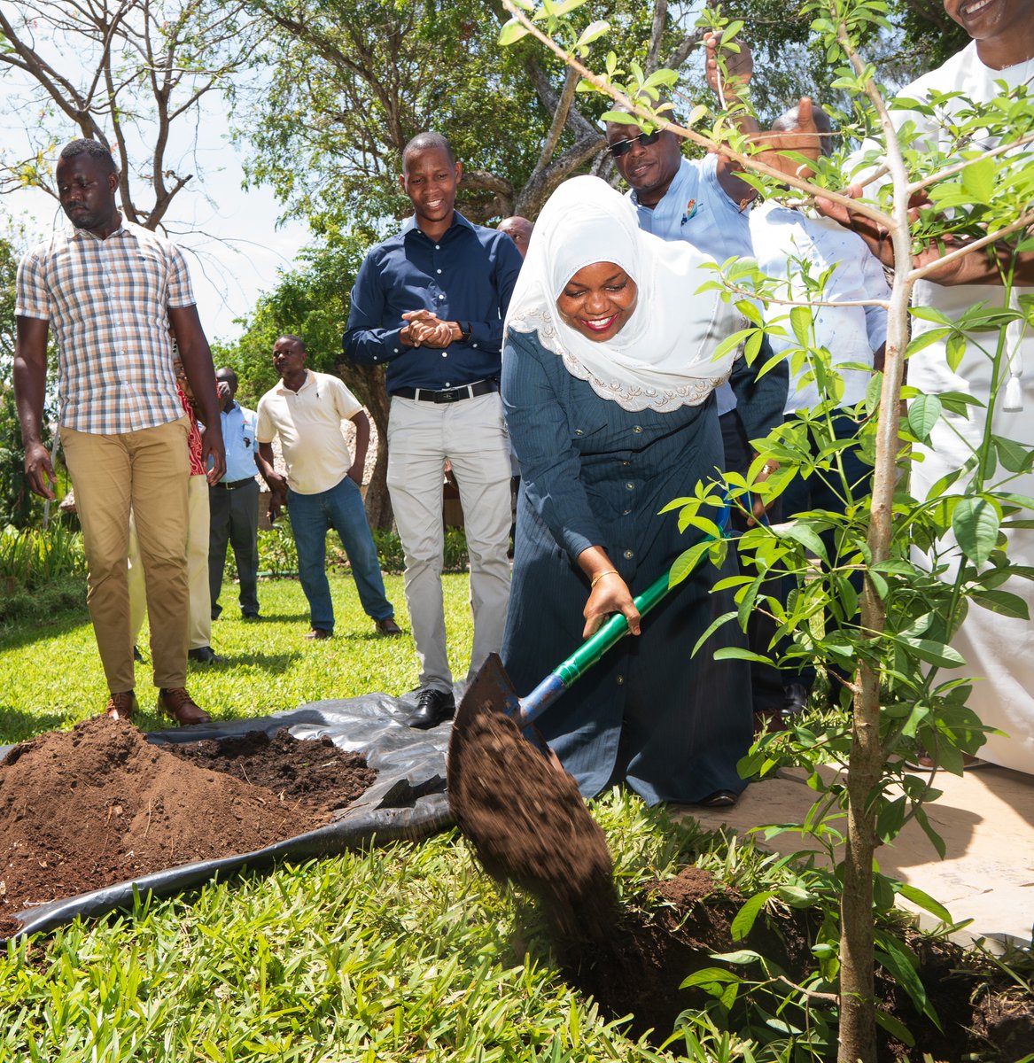 BaobabBeachRnS's tweet photo. And what a day it's been; Her Excellency Fatuma Achani, Governor of Kwale County officially launched our modernised Sea Facing & Garden View rooms. She planted a symbolic Baobab tree to mark the occasion.
#ItsOurBirthday #GoldenJubilee #BaobabBeachResortAt50 #InAWorldofItsOwn https://t.co/z69ZBdt1lv