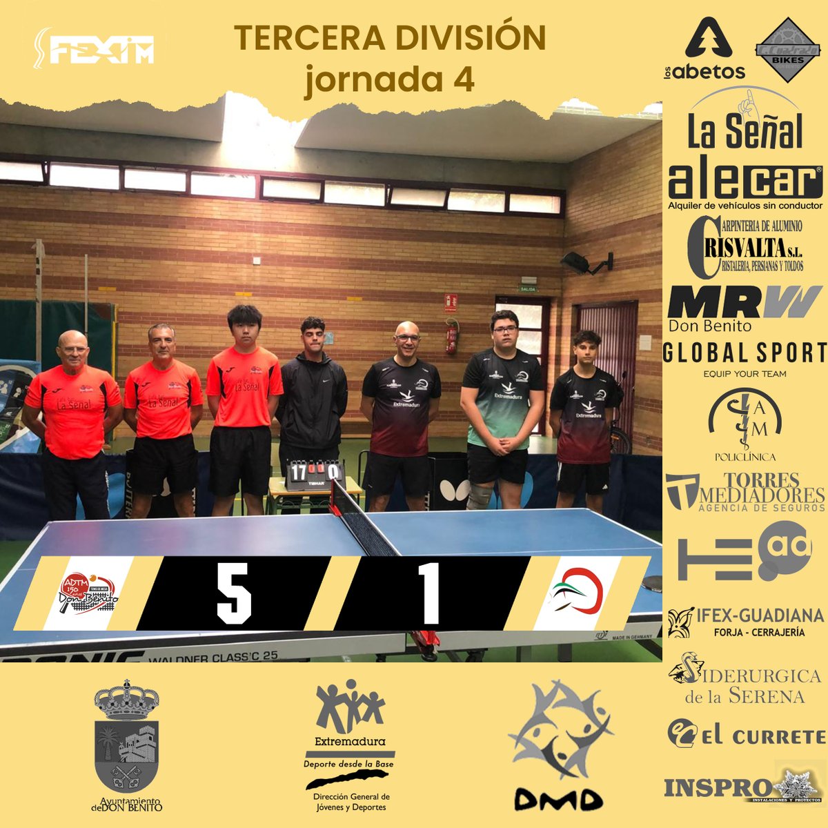 ADTM150DB's tweet photo. Al igual que el equipo de segunda, el equipo de tercera lograba el sábado por la mañana la victoria, consiguiendo de esta forma seguir en la parte alta de la tabla https://t.co/JF77iGHtZC