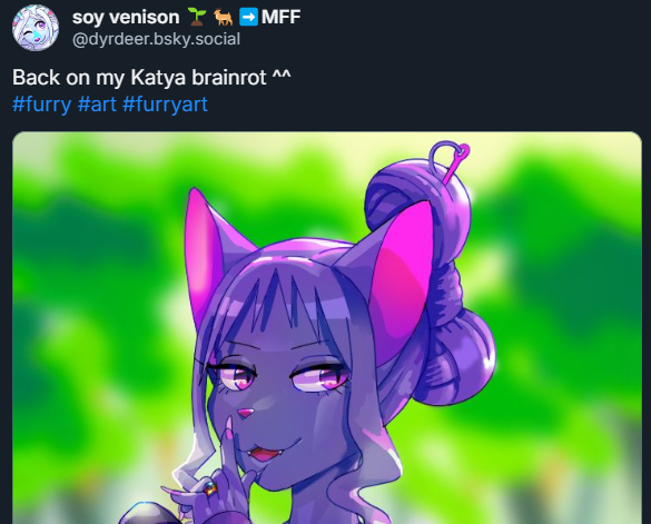 soy venison ➡️ MFF!🦌🌱 tweet media
