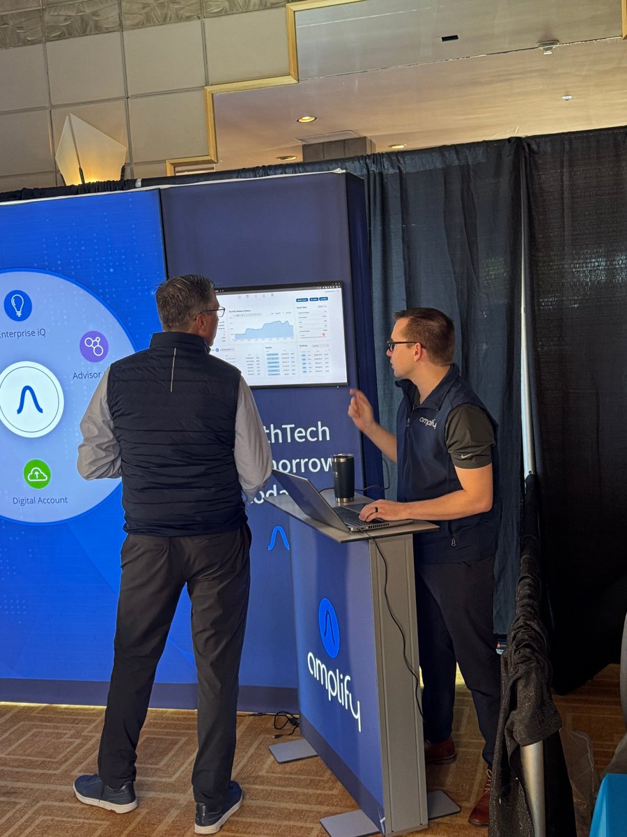 AmplifyPlatform's tweet photo. Thank you Ashton Thomas advisors for your engagement during the Elevate conference! We loved our conversations and the opportunity to talk technology. We appreciate our strong partnership and look forward to continued  growth together. The work you do with your clients inspires us!

#ElevateConference #PartnerInSuccess #LetsGrowTogether
