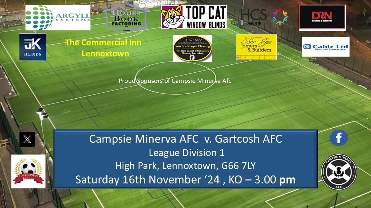 Campsie Minerva AFC (@campsieminerva) on Twitter photo Another massive game at the weekend for the boys against <a href="/Gartcoshunited/">Gartcosh United AFC</a> <a href="/CaledonianAFA/">CaledonianLeague</a> <a href="/gmckie82/">Grant Mckie</a> <a href="/awilsonmcmillan/">Wilson McMillan</a> <a href="/philhogg/">Phil</a> <a href="/BrianO92/">Brian O'Neill</a> Another massive game at the weekend for the boys against <a href="/Gartcoshunited/">Gartcosh United AFC</a> <a href="/CaledonianAFA/">CaledonianLeague</a> <a href="/gmckie82/">Grant Mckie</a> <a href="/awilsonmcmillan/">Wilson McMillan</a> <a href="/philhogg/">Phil</a> <a href="/BrianO92/">Brian O'Neill</a>