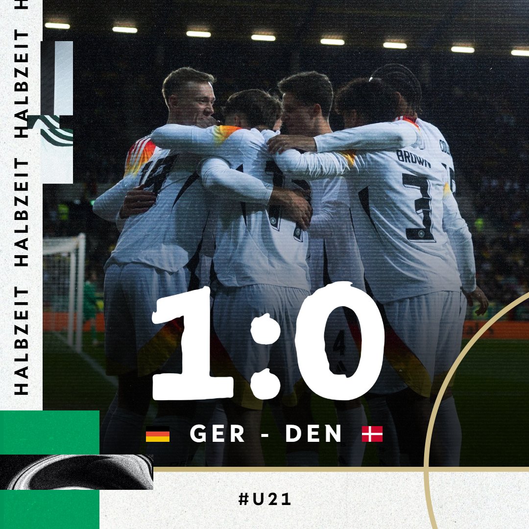 DFBNachwuchs's tweet image. HALBZEIT-FÜHRUNG! 🦾

#U21 #GERDEN | 📸 Thomas Boecker/DFB