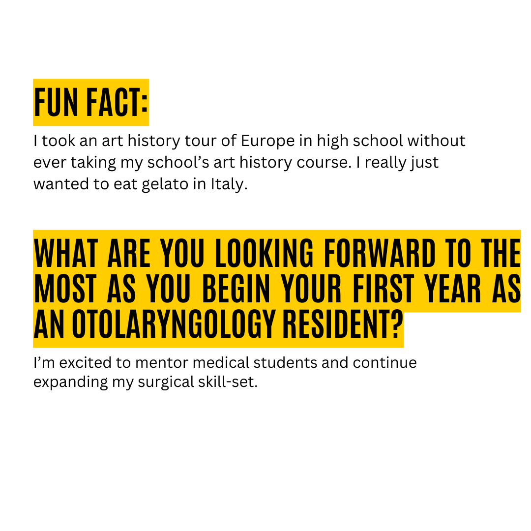 IowaOto's tweet photo. Meet Dr. Caden Duffy, one of our incredible R1 residents! 🎉 Dedicated to patient care and always eager to learn, he is already making a big impact on our team. We're so proud to have him as part of our #UIHealthCare family! 👏💙 #ResidentSpotlight https://t.co/Yhv8GaVuc7