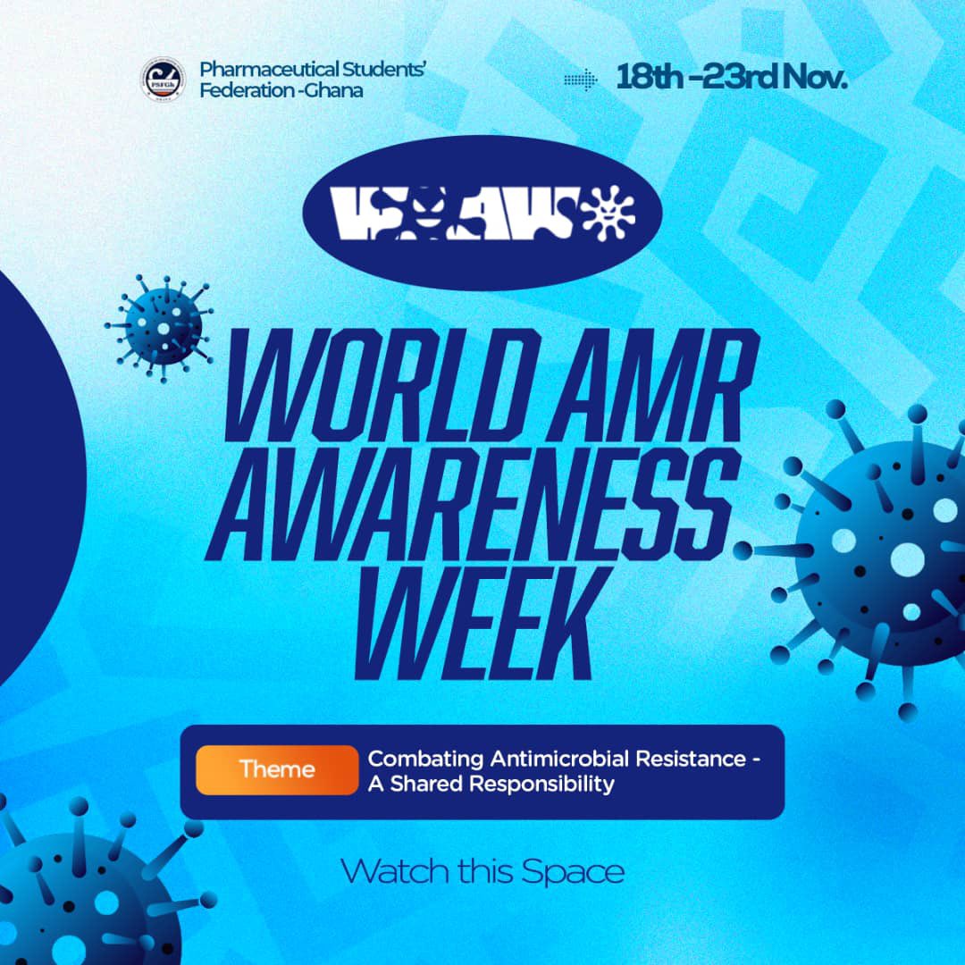 Antimicrobial Resistance 🦠💊is a growing threat to global health.
Let's fight back together!👊
Join us during the World Antimicrobial Resistance Awareness Week to learn more, get involved, and spread the word.💫
Don't let bacteria win!🙅‍♀️🙅

#WorldAMRWeek
#WAAW

POWERED BY PSFGH