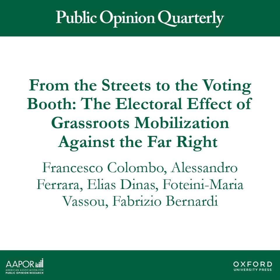 Public Opinion Quarterly tweet media