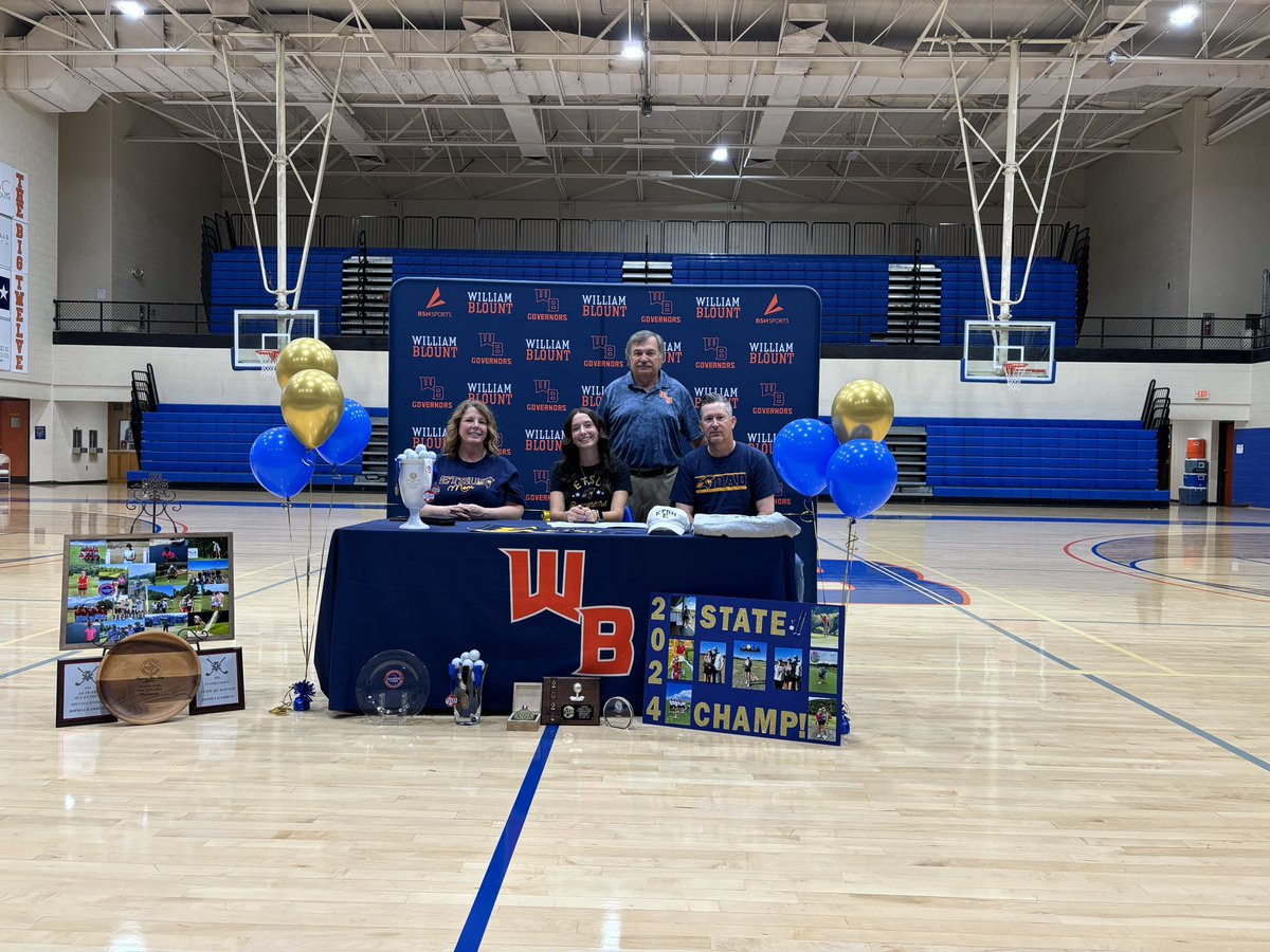 Congratulations to Sophia Gambini on signing with ETSU!  They are getting a great addition to their team and an even better person.