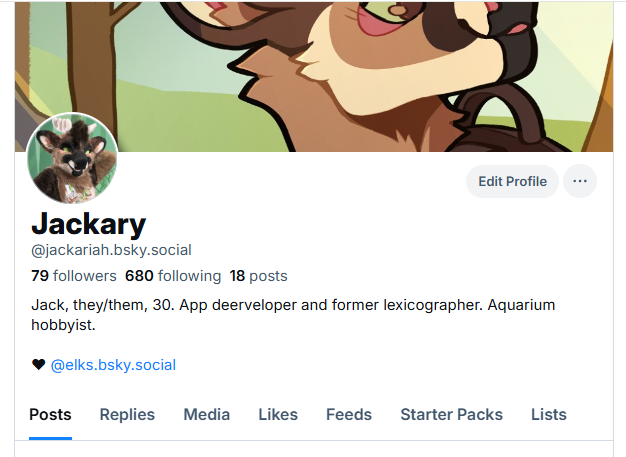 deermonarch's tweet photo. this is my profile on the other place, btw
spending most of my time there now https://t.co/ZIK6aulr2z