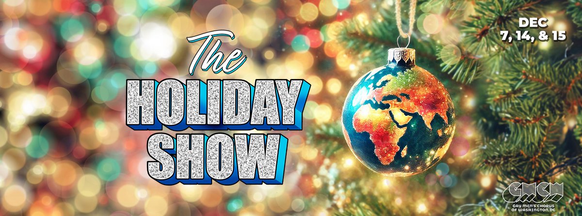 Only three weeks until the Holiday Show concerts with <a href="/GMCWashington/">GMCWashington</a>! Lots of great music, singing and dancing - get your tickets now at gmcw.org and let me know if you want a 20% discount code!