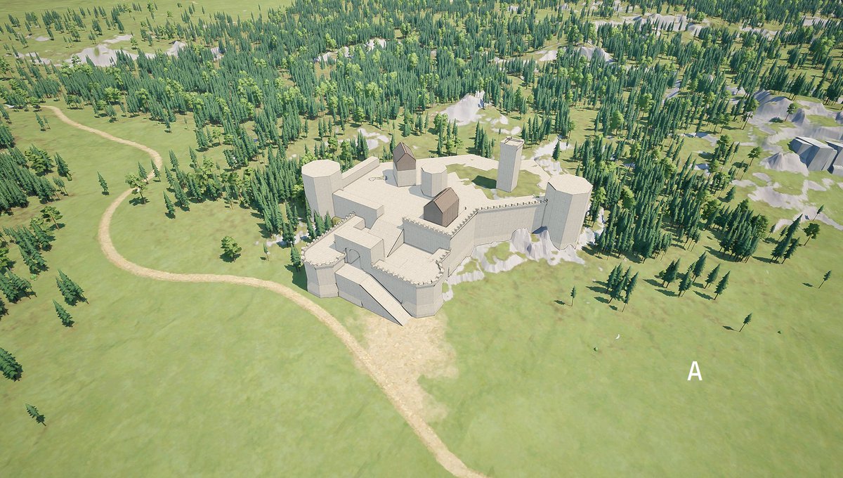 EdelweissGame's tweet photo. EdelweissTheGame (in development): what do you like most A / B / C ? The Player should plan castle first, before it is built -> I cant make my mind #UE5 #indiedev #gamedev #pcgaming #StrategyGames #sundayscreenshot https://t.co/5GZIesccmb