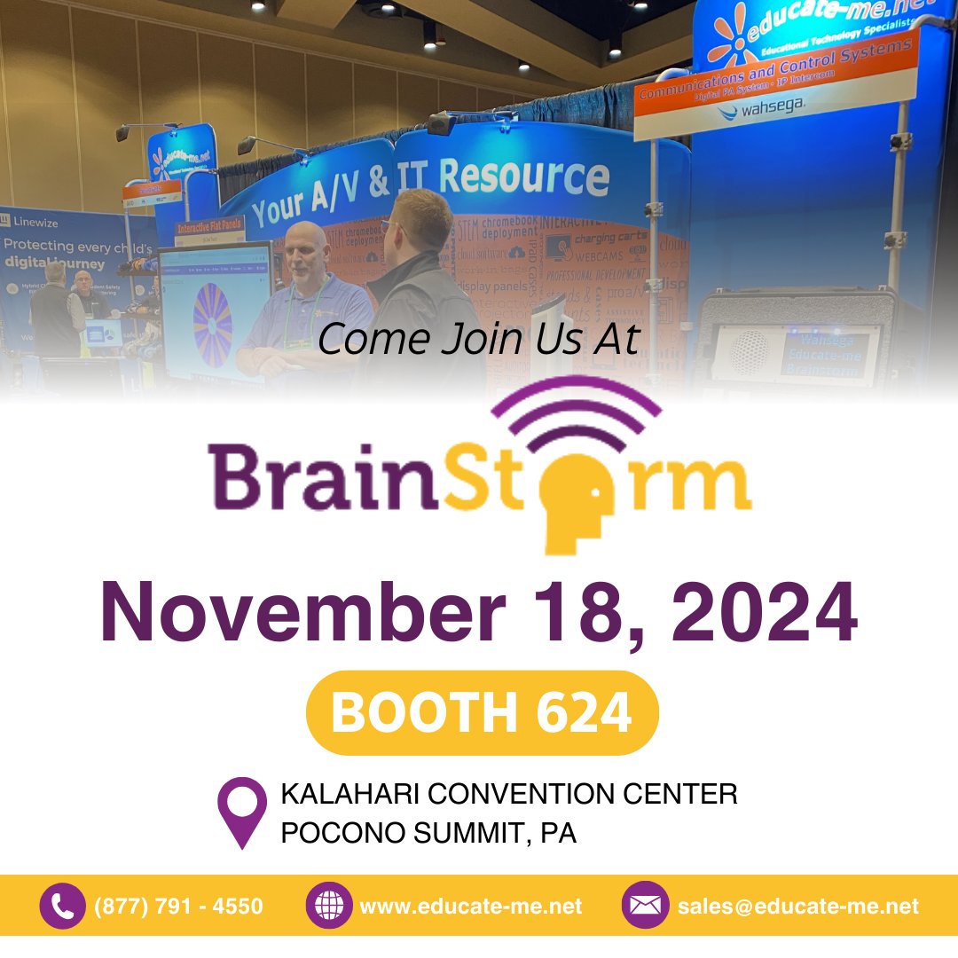 educatemedotnet's tweet image. Are you interested in starting an esports program at your school? Come see us at BrainStorm booth 624! Test your driving skills with our Forza time trial. Fastest time wins a MSI Swag Box and a $100 Amazon Gift Card!

#brainstorm2024 #esports #msi #asus #spectrumindustries #forza