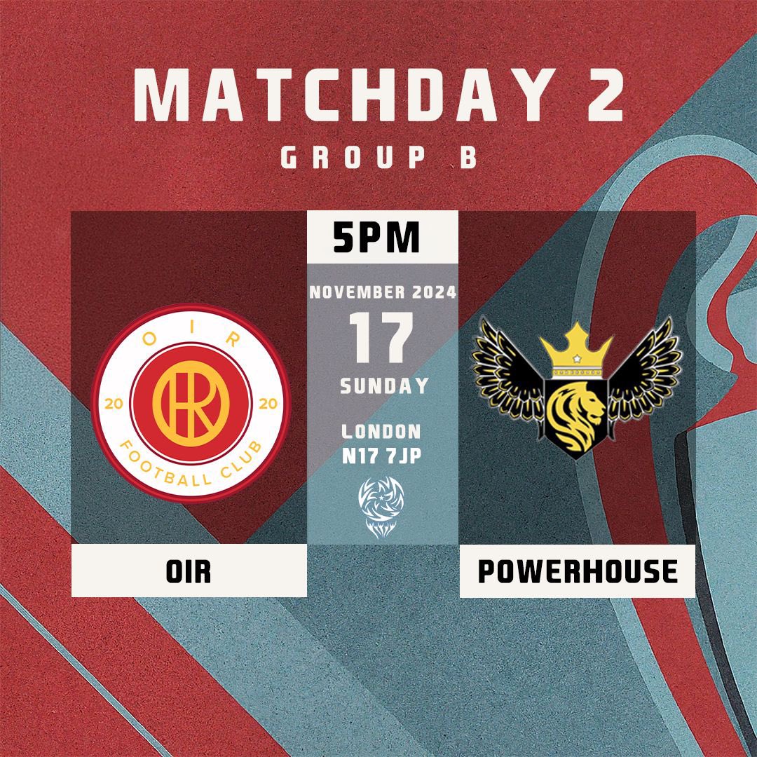 SomaliBritishCL's tweet photo. SBCL - MATCH DAY 2 (GROUP B)
@OIRFC_ Vs Powerhouse FC
Oir host Manchester’s Powerhouse this Sunday at Cole Park Stadium.
@SomaliBritishCL
#sbcl #antiknifecrime #campaign #gameon #knifeoff #enoughisenough #community #london #uk #africa https://t.co/3w5eGNmiTE