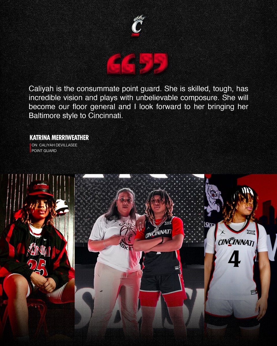 🗣️ <a href="/CincyCoachTrina/">Katrina Merriweather</a> on our five signees 

A thread ⬇️

#TheSisterhood | @lilbit_2025