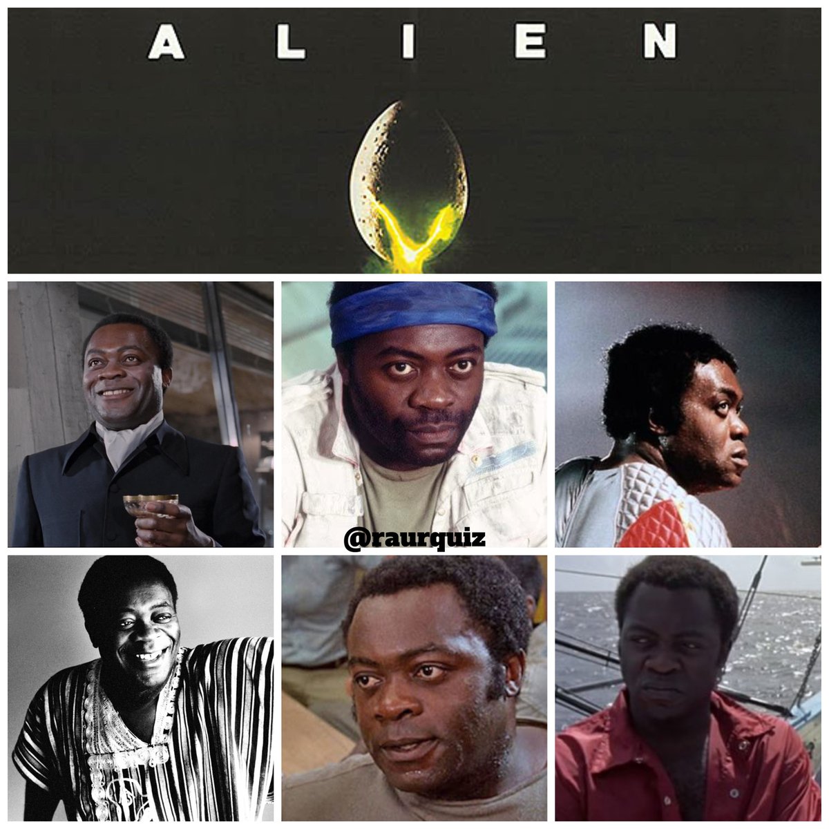 raurquiz's tweet photo. #remembering #YaphetKotto #actor #alien #homicidelifeonthestreets #liveandletdie #therunningman #WitlessProtection #TheWire #lawandorder #AlmostBlue #TwoIfbySea #ThePuppetMasters #CivilWars #MidnightRun #MurderSheWrote #HillStreetBlues #TheATeam #Othello https://t.co/CqmUGUl5ay