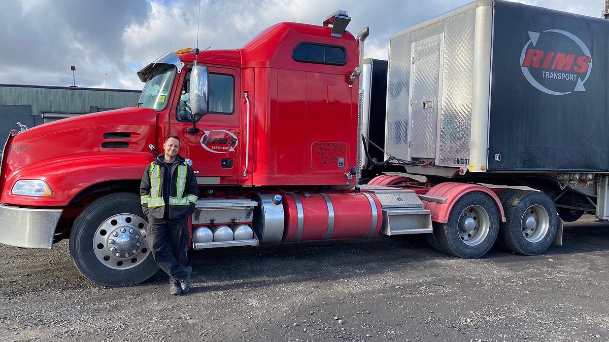 theleadpedal's tweet image. He began his journey as a student many years ago. Today he is operating his second truck as an owner operator. Well done! rimstransport.com #flatbed #steel #owneroperator #trucking @rimstransport