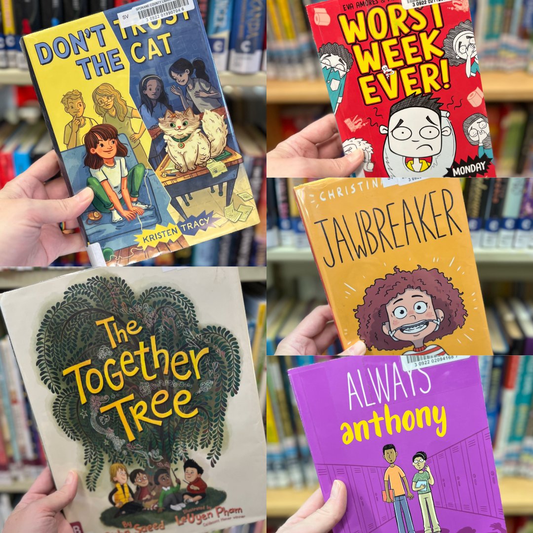 SpCoLibraryDist's tweet image. Today is America Recycles Day as well as International Stand Up to Bullying Day. You can find plenty of materials on both subjects in our catalog at scld.org.