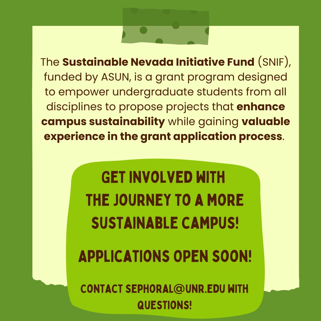 The ASUN Department of Sustainability works to foster a sustainable future on campus. Check out their November newsletter to learn more about their goals and activities this month. Happy national recycling day!♻️