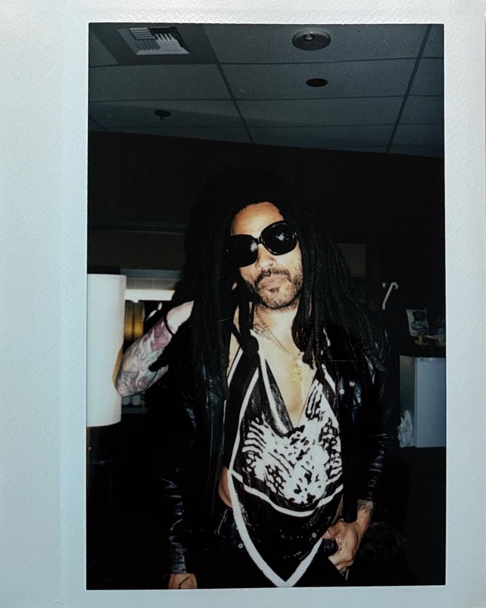 LennyKravitz's tweet photo. Meet the band. 

📸: Mia Ross https://t.co/gErx3Wywi0