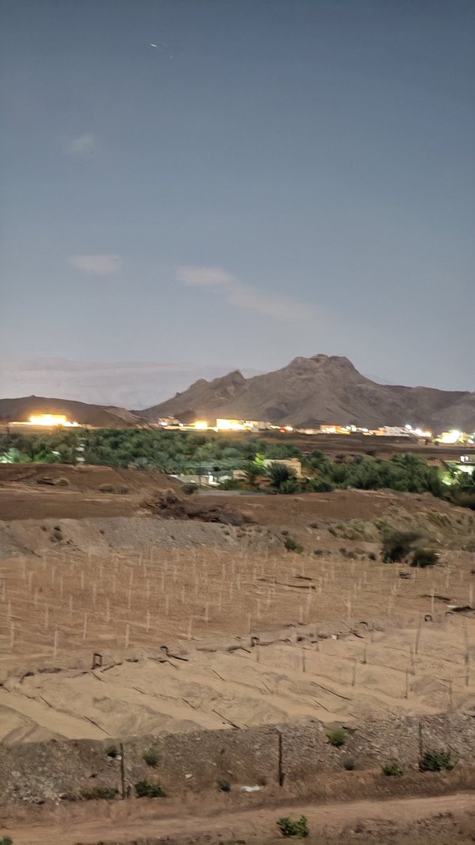 صوره مسائية لظاهر الفوارس. #عبري