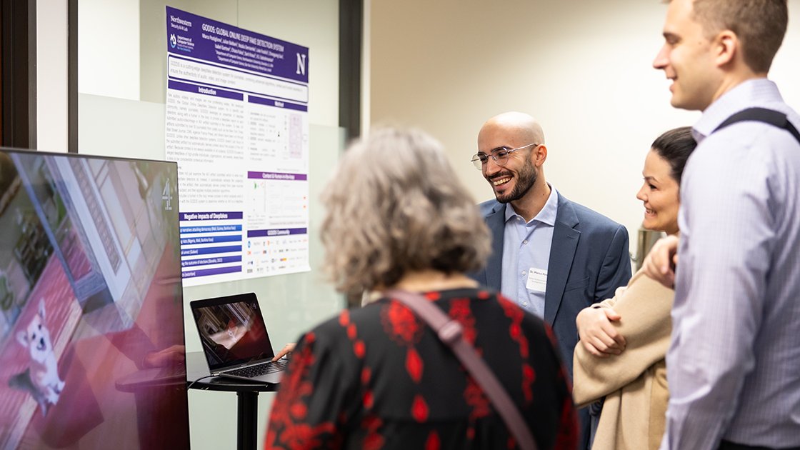 <a href="/vssubrah/">V.S. Subrahmanian</a>, head of our Northwestern Security &amp; AI Lab (NSAIL), unveiled new Terror Forecast reports created by NSAIL's Northwestern Terror Early Warning System, a machine-learning platform that models terrorist behavior, at NSAIL's annual conference: spr.ly/6016sp2kA