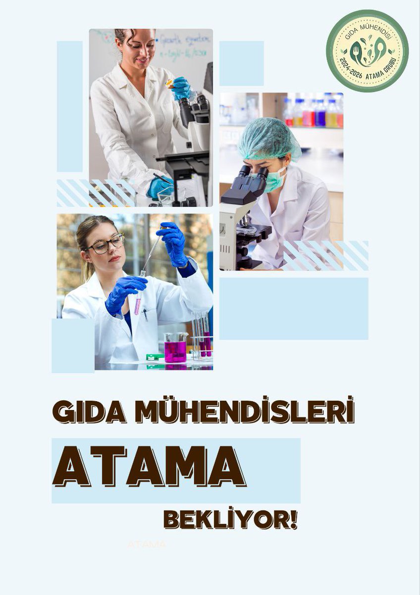 Gıda mühendislerinin atama sayıları, ülkemizin gıda güvenliği konusundaki taahhüdünü yansıtmalıdır. Daha fazla atanma, gıda güvencesini koruma hedefimizi güçlendirir.  <a href="/RTErdogan/">Recep Tayyip Erdoğan</a> <a href="/ibrahimyumakli/">İbrahim Yumaklı</a> <a href="/TCTarim/">T.C. Tarım ve Orman Bakanlığı</a> 
 #TarımOrmana25binAtama