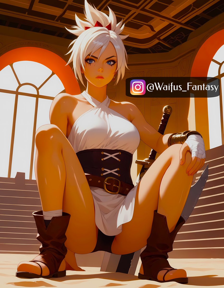 Waifus_Fantasy's tweet photo. Riven - League of Legends 🗡️
#League_of_Legends #Riven #GameCharacter #Game #AIart #AI https://t.co/lzXX9sSqGC