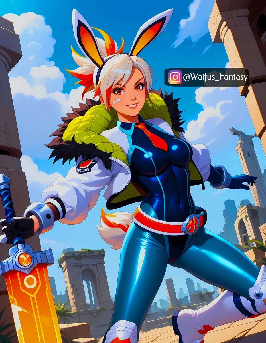 Waifus_Fantasy's tweet photo. Riven - League of Legends 🗡️
#League_of_Legends #Riven #GameCharacter #Game #AIart #AI https://t.co/lzXX9sSqGC