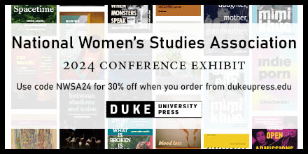 Browse and save on our latest titles in #GenderStudies #FeministStudies #SexualityStudies
Through December 26, save 30% on all books and journal issues when you use code NWSA24 on our website or that of our UK partner, CAP.
ow.ly/4xYV50U4A2x