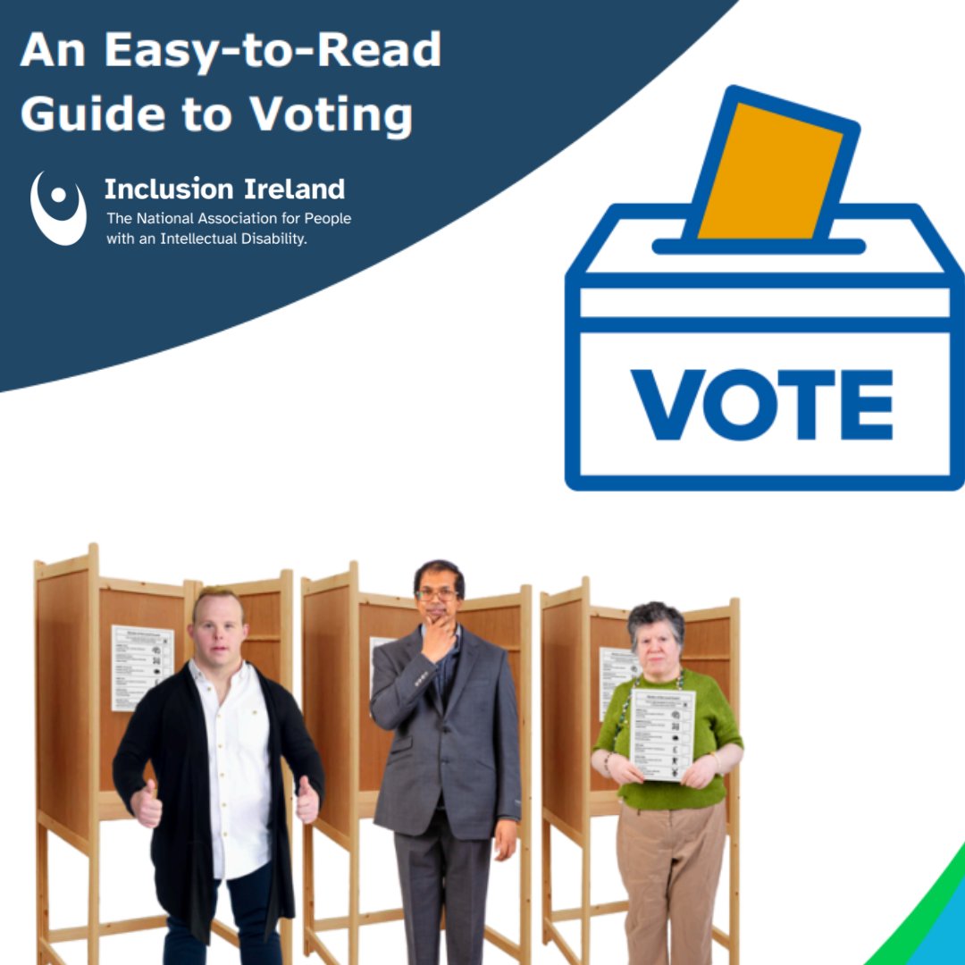 offalycoco's tweet image. Inclusion Ireland &amp;amp; the Electoral Commission have provided easy to read guides which provides useful insight into the voting process for the General Election on 29th November.
➡️ ow.ly/lb2v50U83Gb
➡️ ow.ly/bpbq50U83Gc

#GeneralElection #VotingGuide #AccessibleVoting