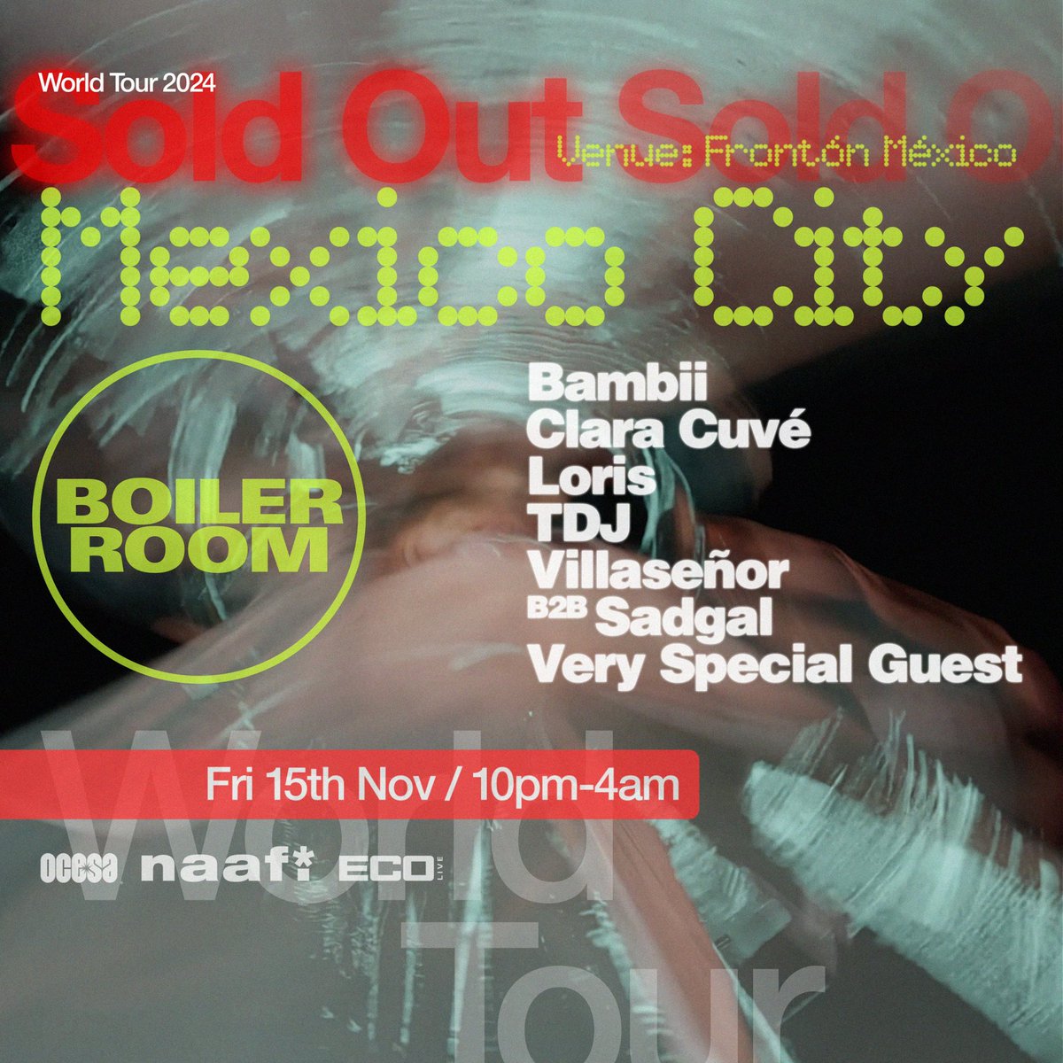 here21a's tweet photo. Vendo 3 boletos para Boiler Room hoy viernes 15, súper baratos, promo del buen fin, $700 c/u @Vendo_Boletos @SobranBoletos @boletosMX_ @BoletitosVara https://t.co/RdPkxQH4si