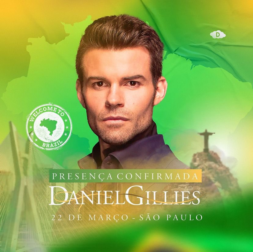 CONVENÇÃO DE TVDU NO BRASIL! 🇧🇷

Daniel Gillies é a nosso terceiro e ultimo confirmado da convenção DreamshineCon: Always and Forever que acontecerá no dia 22 de março de 2025 em São Paulo. 

Quem irá marcar presença?