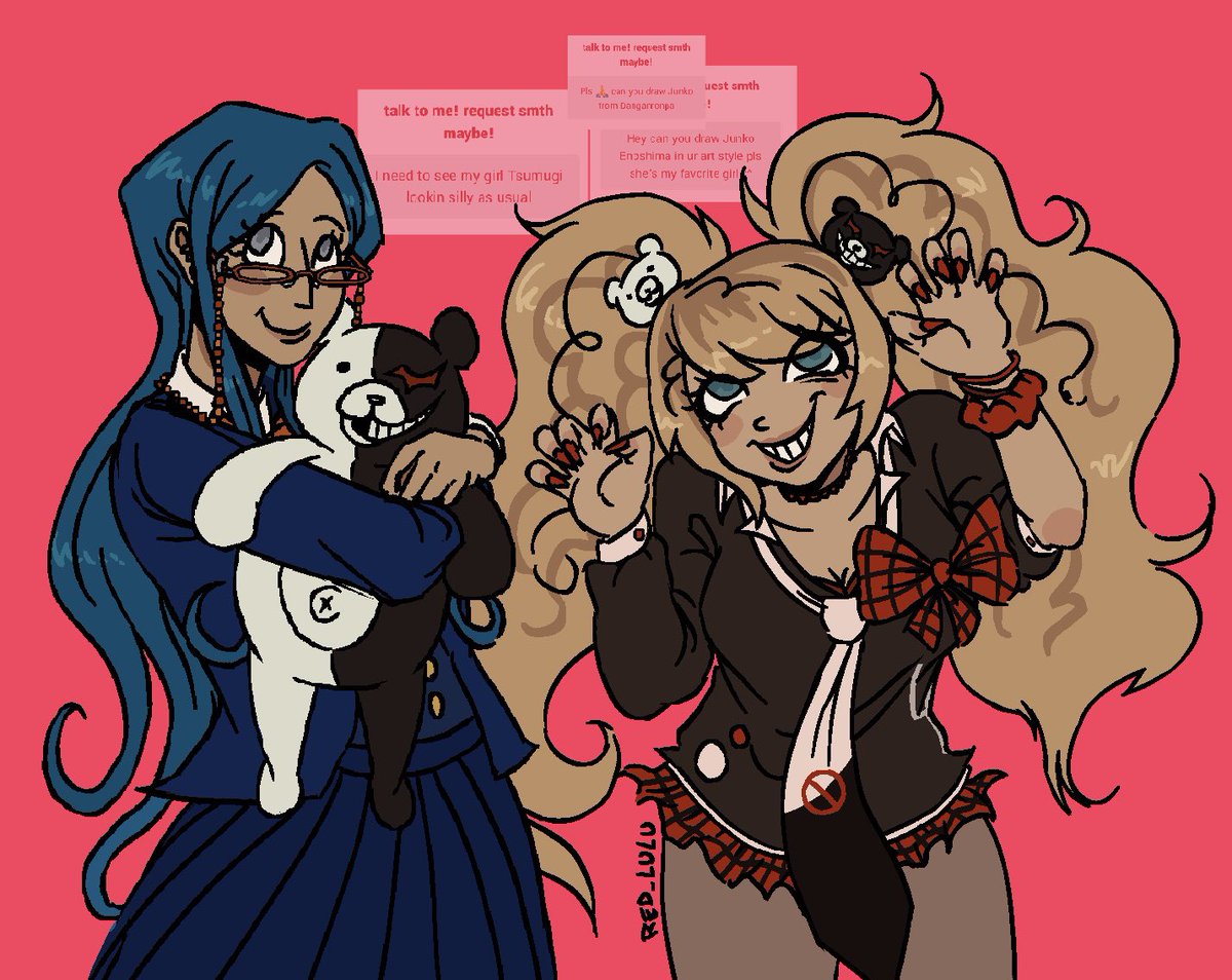 these gals together for no particular reason ;P
#danganronpa #ndrv3