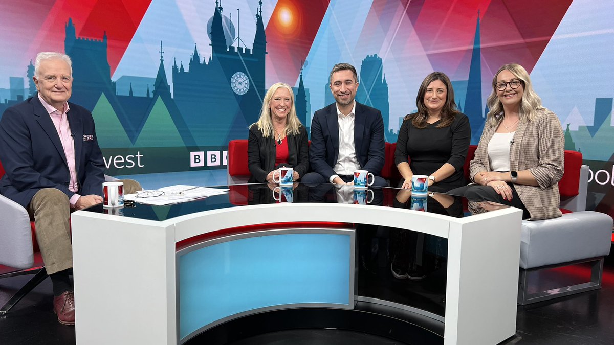 Tony Arnese (@tonyarnese) on Twitter photo What do Ukrainians here think about their future? Business West analysis on US Election; Dale Vince’s plan to expand wind power & who’s quitting X. BBC One Sunday 10am. #politicswest
@DrRozSavageMP
<a href="/damienegan/">Damien Egan</a>
<a href="/LizBrennan28897/">Liz Brennan</a>
<a href="/bw_businesswest/">Business West</a>
<a href="/DaleVince/">Dale Vince</a> What do Ukrainians here think about their future? Business West analysis on US Election; Dale Vince’s plan to expand wind power & who’s quitting X. BBC One Sunday 10am. #politicswest
@DrRozSavageMP
<a href="/damienegan/">Damien Egan</a>
<a href="/LizBrennan28897/">Liz Brennan</a>
<a href="/bw_businesswest/">Business West</a>
<a href="/DaleVince/">Dale Vince</a>