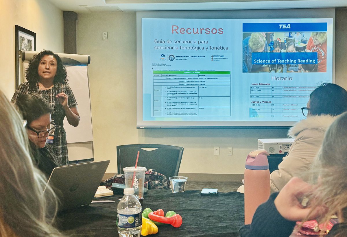 Twain Dual Language Academy, SAISD Assistant principal, Mrs. Aldaz, represents UTSA - The University of Texas at San Antonio and SAISD Foundation in Sante Fe, New Mexico! La Cosecha Conference 2024! 🎉