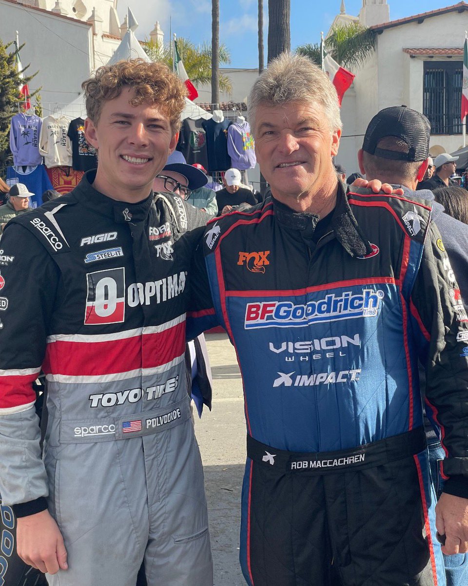 FKrodends's tweet photo. This is awesome! #TeamFK racers helping each other and also racing one another. So proud to be a part of these team’s efforts.
@visionwheel Nothing but good vibes between #VisionWheel drivers @21robmac & @christopherpolvoorde ahead of this weekend’s racing in Baja. https://t.co/6BCYUYo5lD
