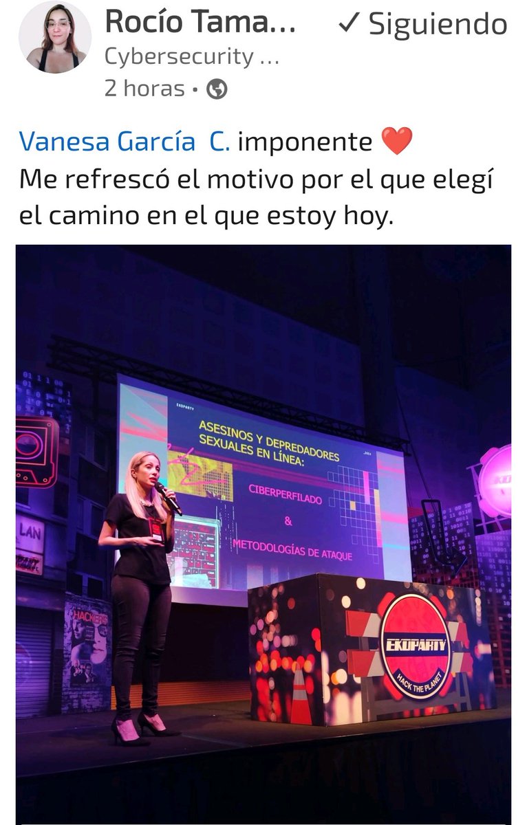 A sala llena🇦🇷🤖

No sé cómo agradecer por tanto. Muchas gracias por esta locura y este sueño <a href="/BlueSpaceSec/">BlueSpace</a> 😢😢😢 <a href="/ekoparty/">Ekoparty | Hacking everything</a> hicimos explotar la temperatura 🌡️de la sala "D" repleta 🕵🏼‍♀️🇦🇷