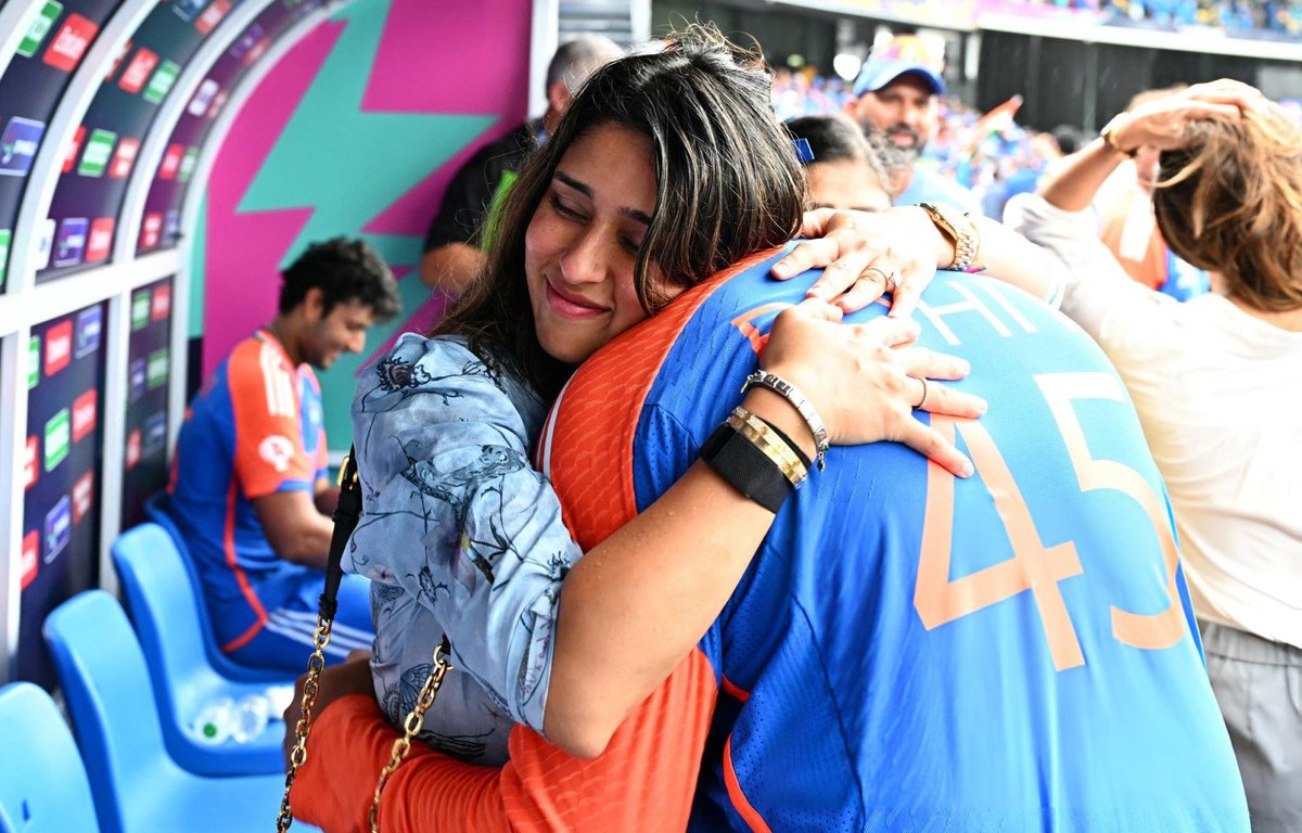 The most beautiful cricket couple got the most beautiful gift today.

Congrats to Rohit Sharma and Ritika Sajdeh on the birth of a baby boy.❤️🫶🏼