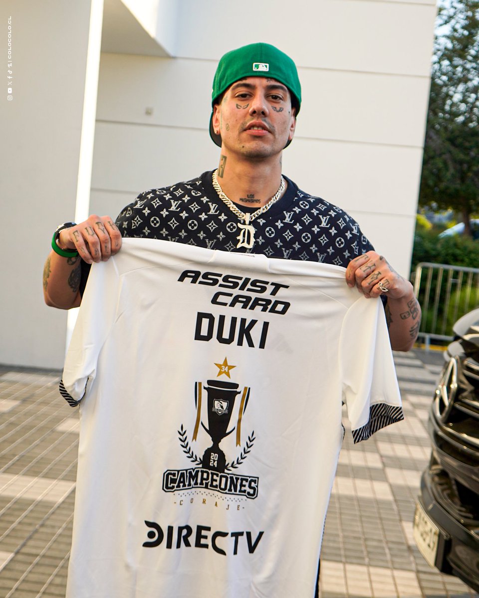 ColoColo's tweet photo. ¡Bienvenido @DukiSSJ a la casa del ETERNO CAMPEÓN! 🤟🏼🏆 https://t.co/Smds1AtsBL